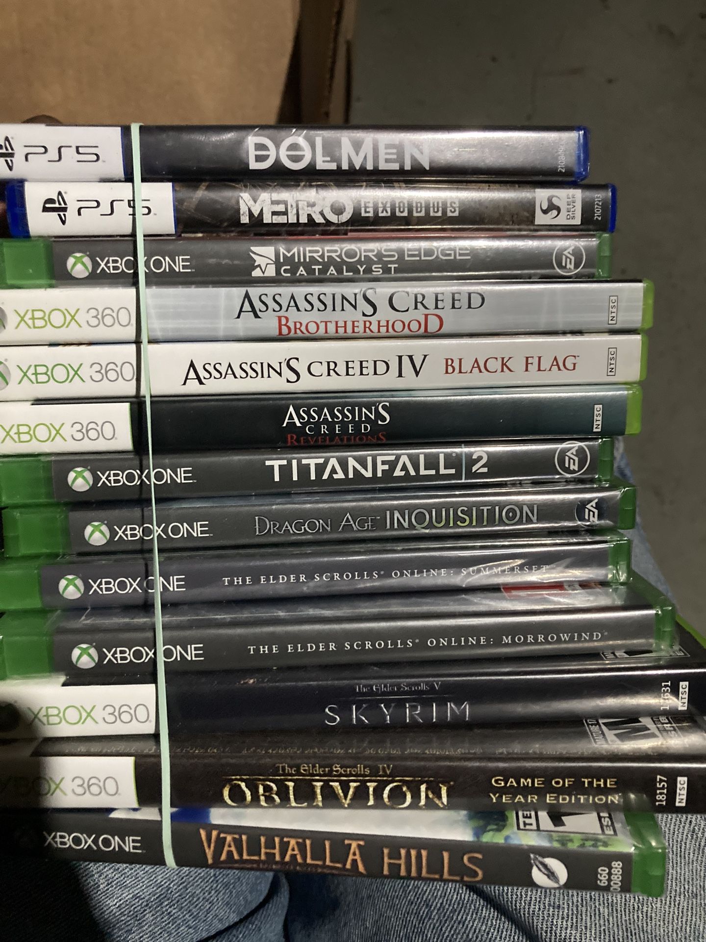 Ps5 And XBox Games $10 Each