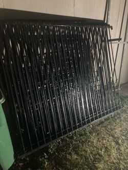 Iron fence