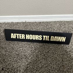 The Weeknd After Hours Til Dawn Merch