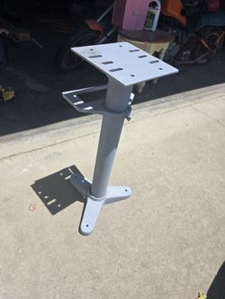 Bench grinder stand.