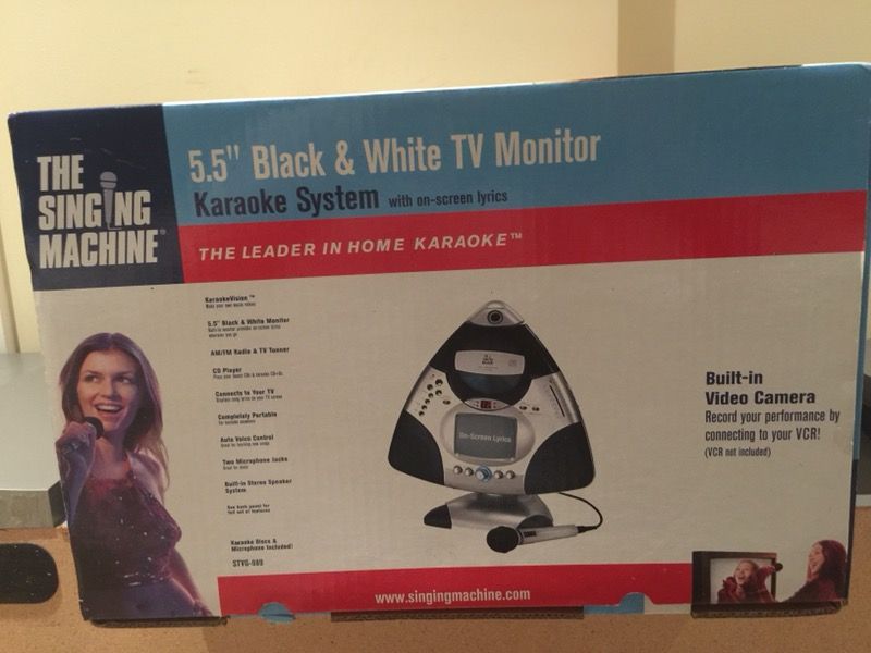 The Singing Machine Karoake System