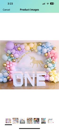 Pastel Party Supplies 