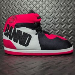 Banned Goods "BANND" house slippers Chicago black toe