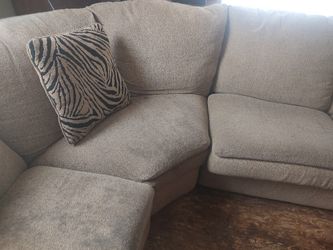 Tan Sectional Couch 