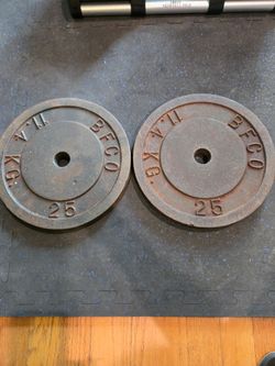 25lb BFCO Standard 1inch Weight Plates