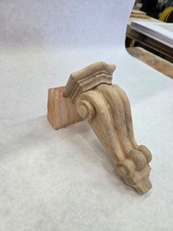 Hand carved Corbels