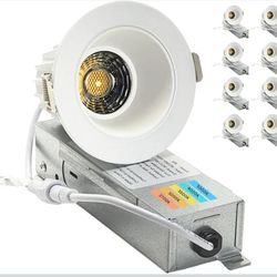 2-Inch 9W Deep Anti-Glare LED Downlight