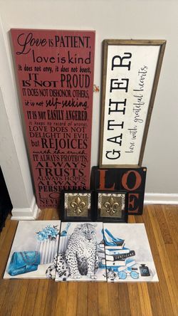 Wall Art & Home Decor – $3 Each