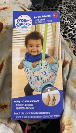 Evenflo ExerSaucer Forest Friends Door Jumper