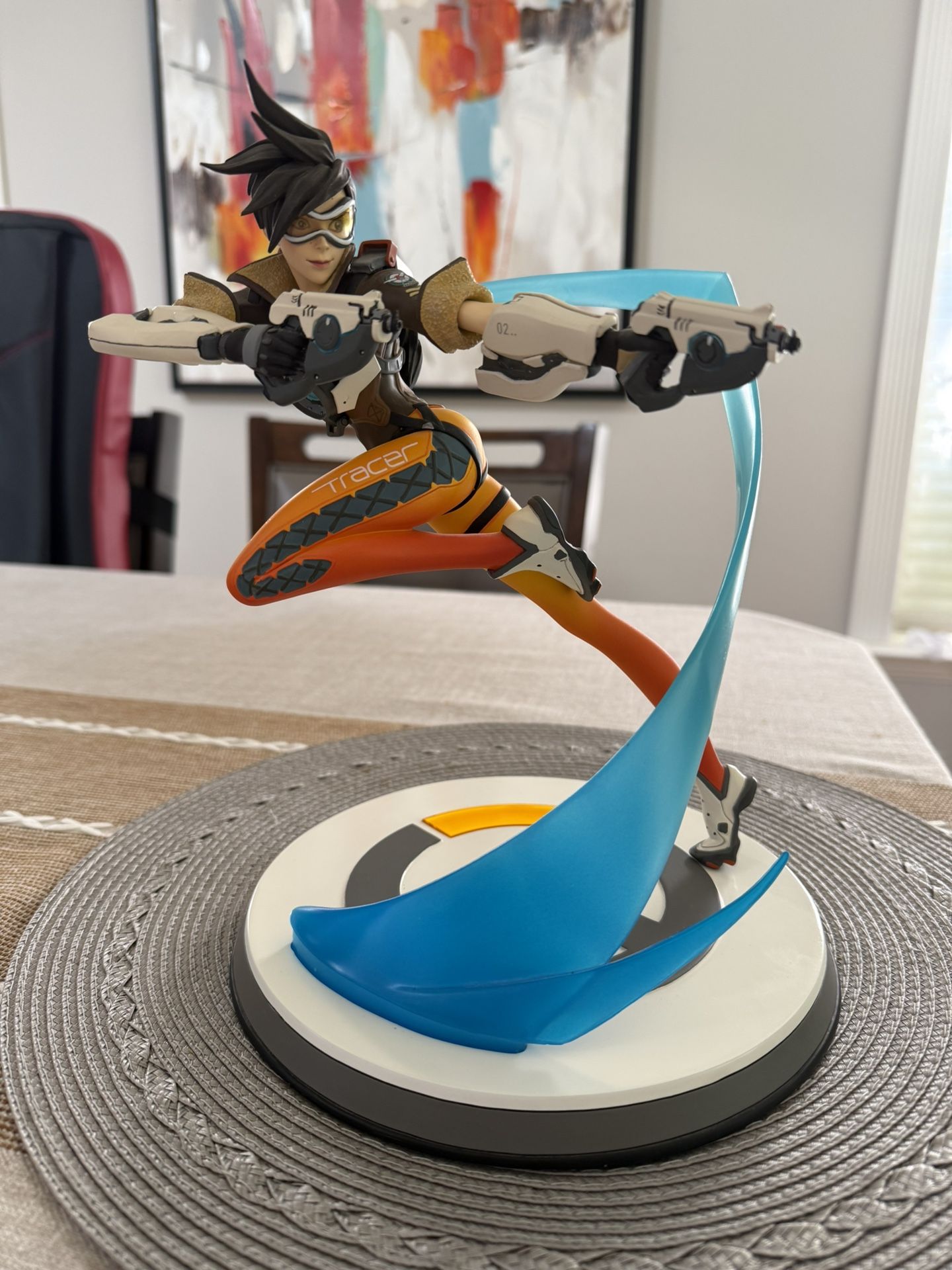 Overwatch Tracer Statue