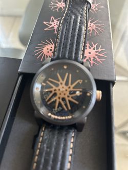 FORGIATO WATCH ( Twisted Maglia Design) Brush Rose Gold 