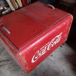 Vintage Coca-Cola Cooler