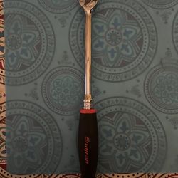 Snap-on Tools 3/8" Drive Dual 80® Technology Soft Grip Long Handle Ratchet (Red)