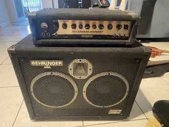 DISC Behringer BX4500H Ultrabass Head & Ultra bass  cabinet 