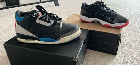 Jordan 3s and Jordan 11s