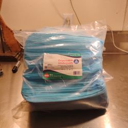 3 X 100 SEALED Dynarex Disposable Underpads 22 Grams