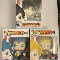 Vegeta Funko Pop Lot