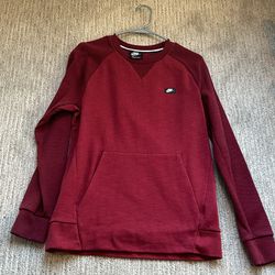 Mens Nike Red Sweatshirt Size Small