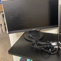 Four Computer Screens 