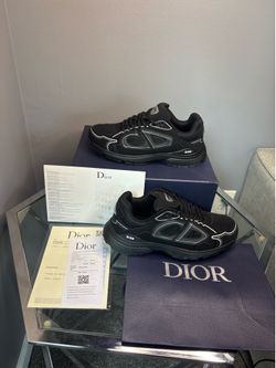 Dior B30 Black Sneakers w/ Box