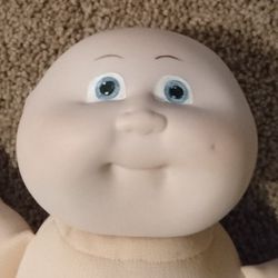 Cabbage Patch Doll Porcelain Head, Cloth Body