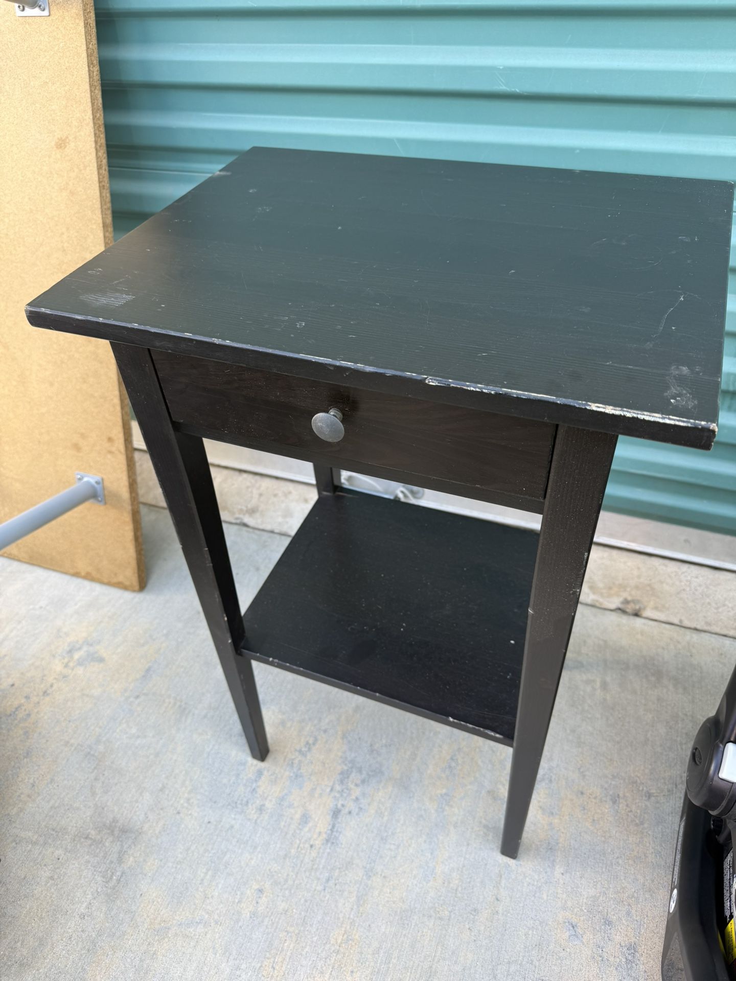 Black Decor Table