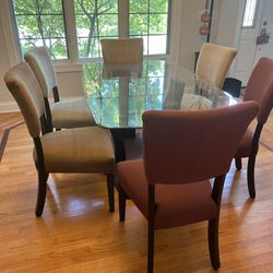 Dining Set With 6 Chairs