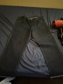 Dark blue denim dickies