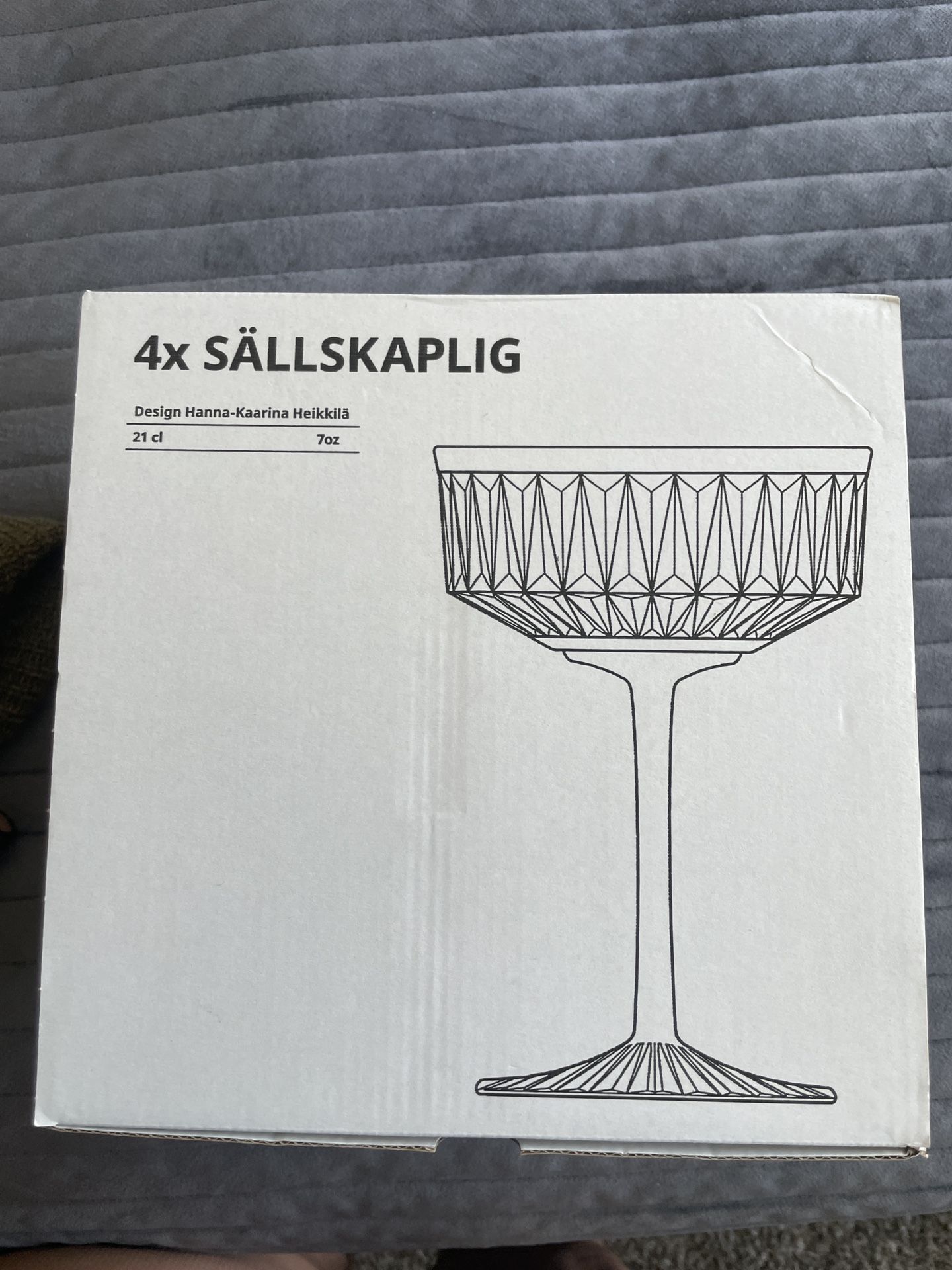 Glass Centerpiece