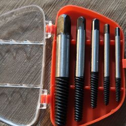 5pc Drill And Screw Extractor
