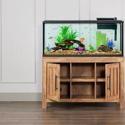 Top Fin Mango Wood Aquarium Stand - excellent quality