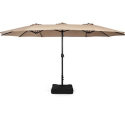 13 Ft Patio Umbrella With Base