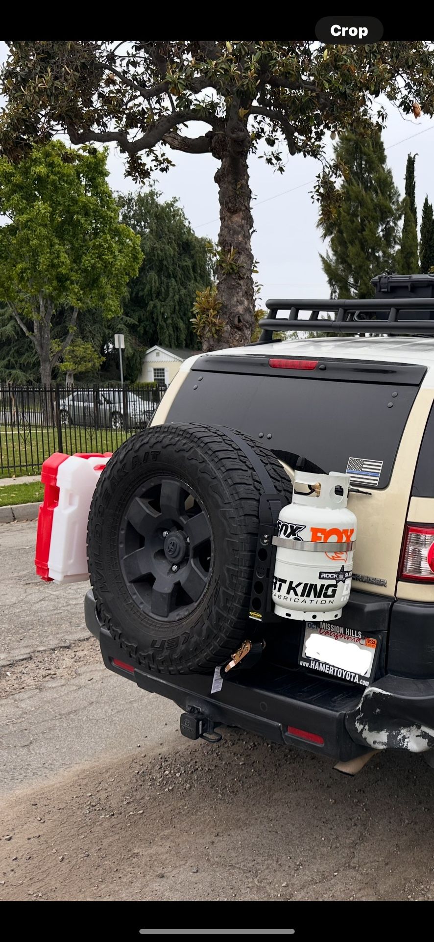 Rotopax, Tank Mount, Spare Tire Mount