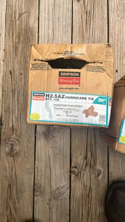 Simpson Strong Tire H2.5 Az Hurricane Ties