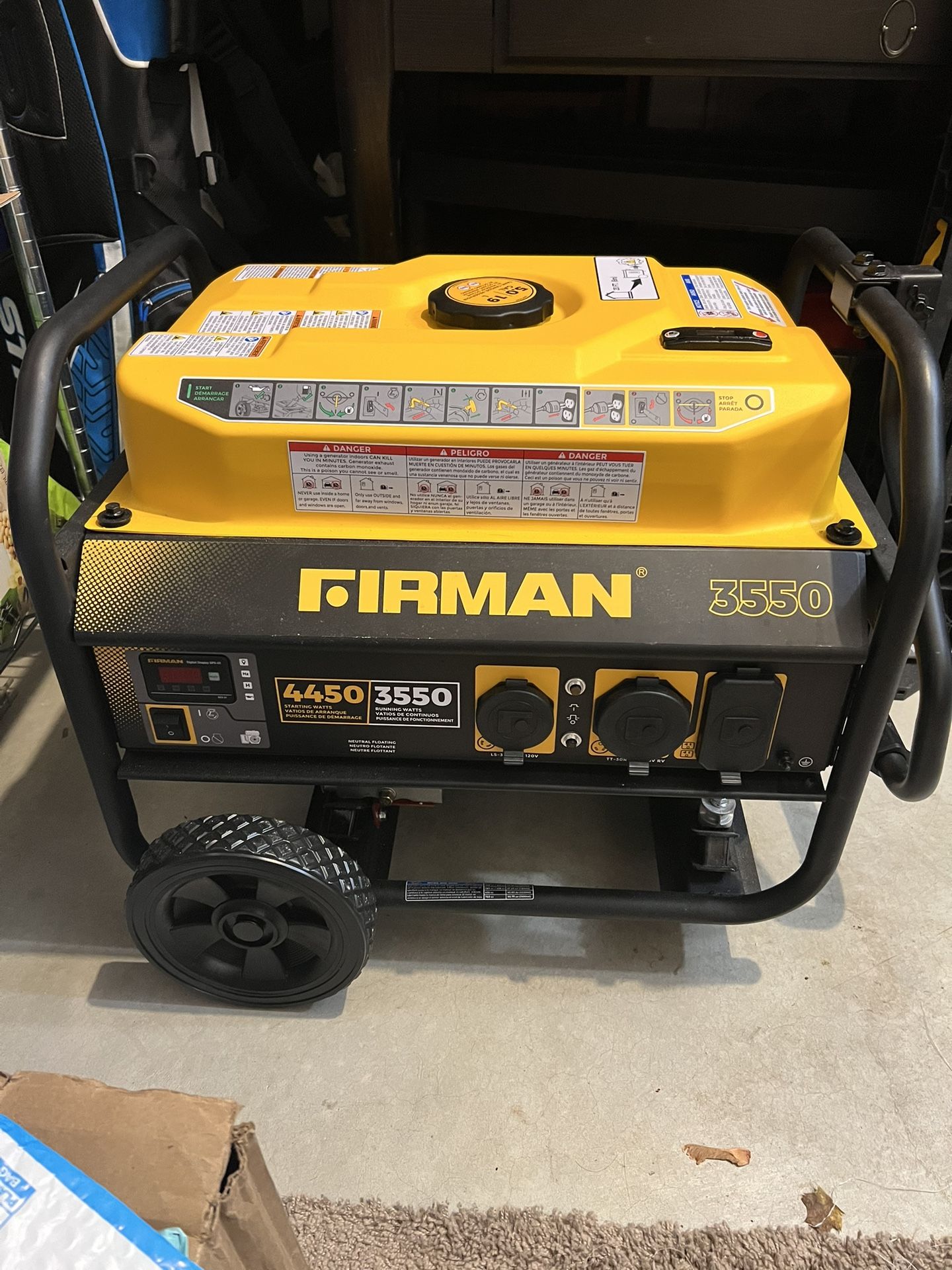 Firman P03501 Generator