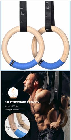 Gym wood rings