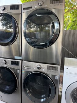 LG Front Load Washer and Dryer Set
