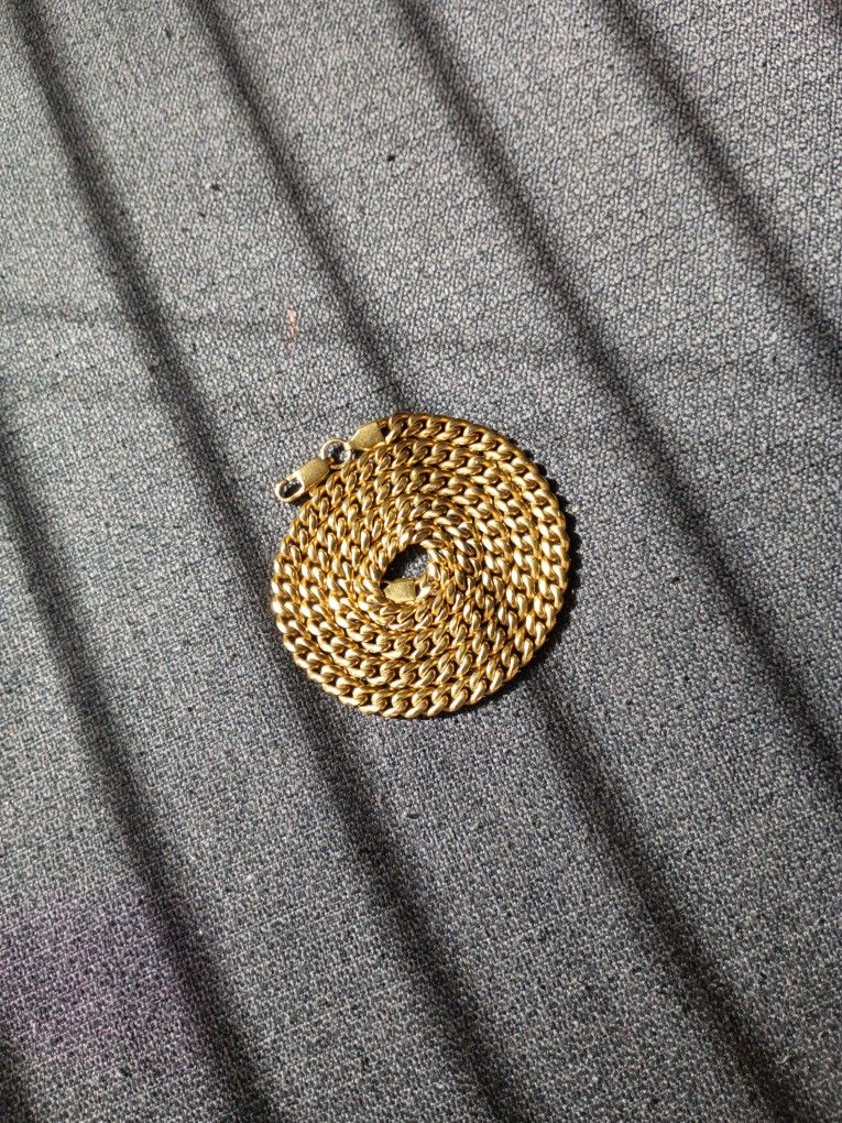 Gold Men's Cuban Link
