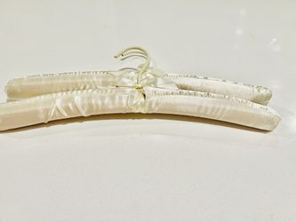 2 Silk Lingerie Hangers