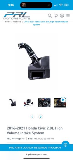 PRL Intake