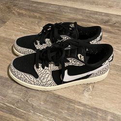 Jordan 1 Low Black Cement 