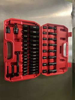3/8s SAE and Metric Socket set / herramienta