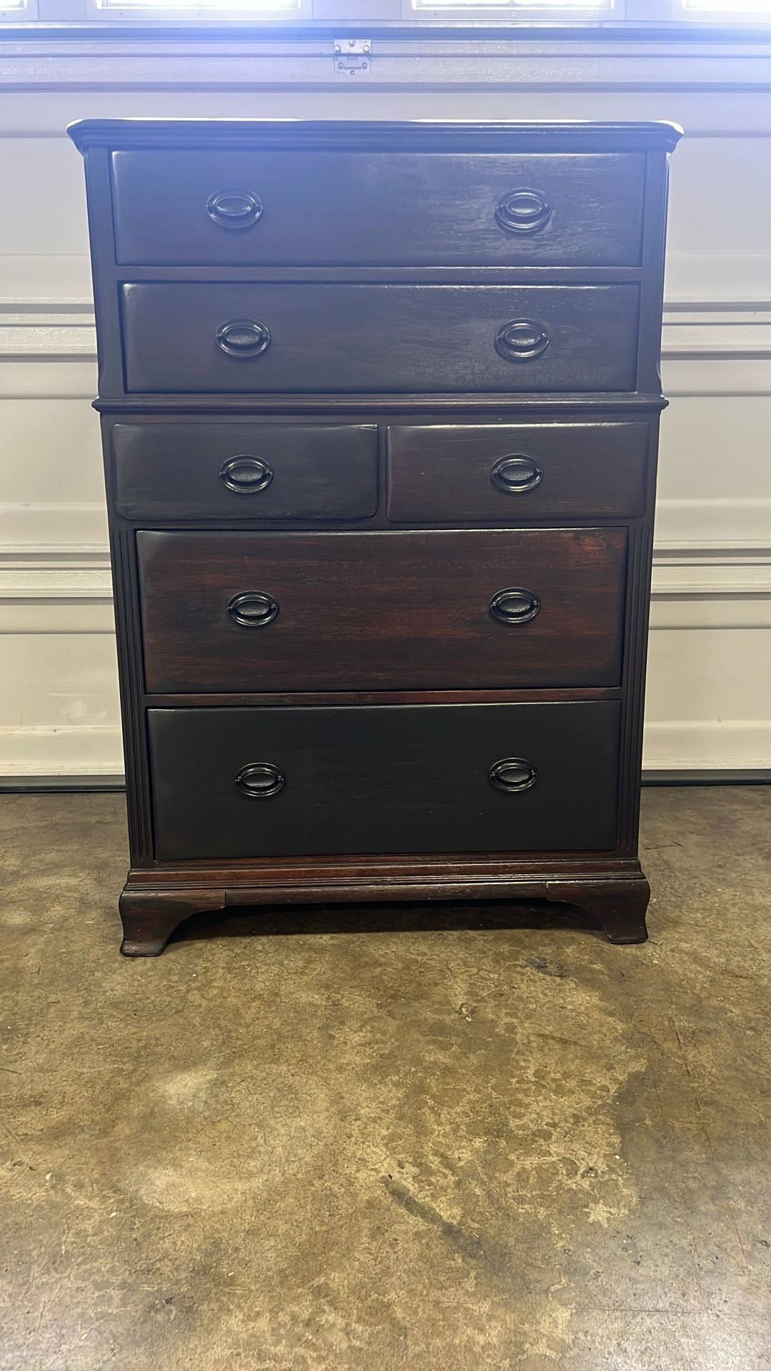 Vintage 6 Dresser, Solid Wood