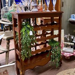 Wood Wine Rack 