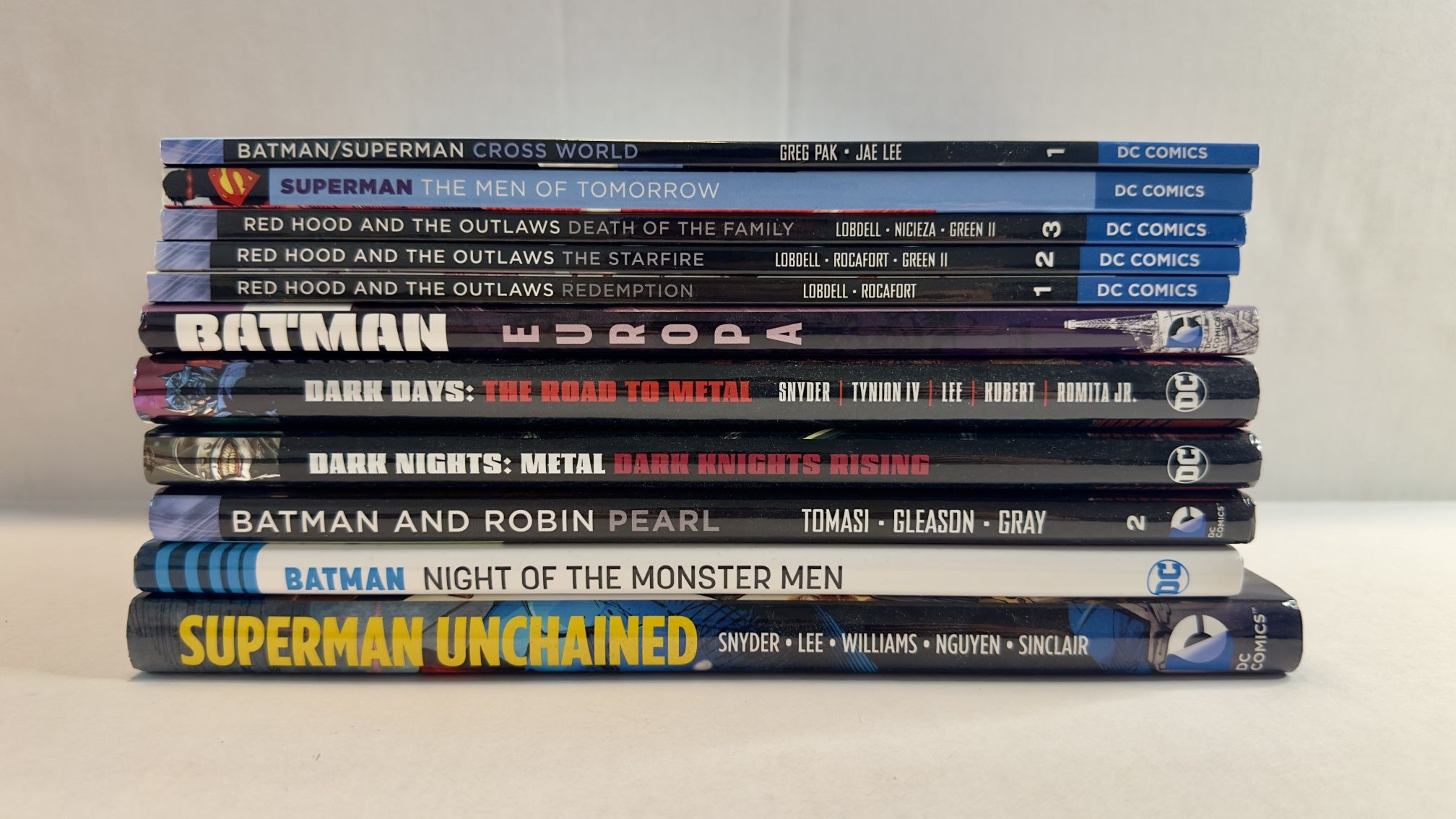 Mix Of Dc Comic Graphic Novels