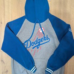 Vintage LA Dodgers Baseball Hoodie Sweatshirt Size XL Promo