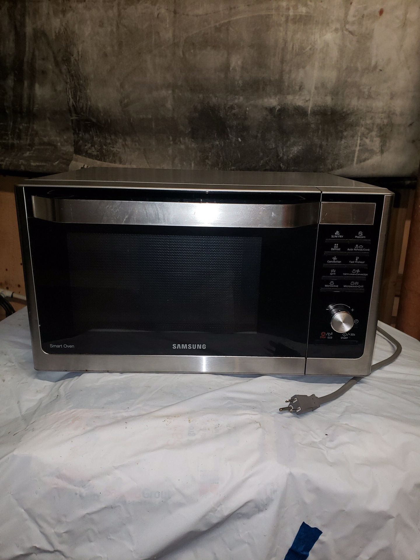 Microwave and grill