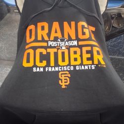 Orange October Postseason San Francisco Giants Hoodie