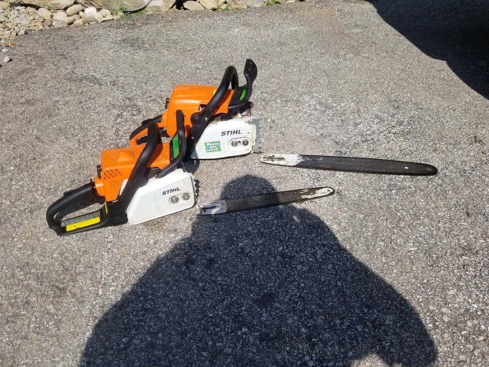 Stihl ms290 Farmboss and ms170
