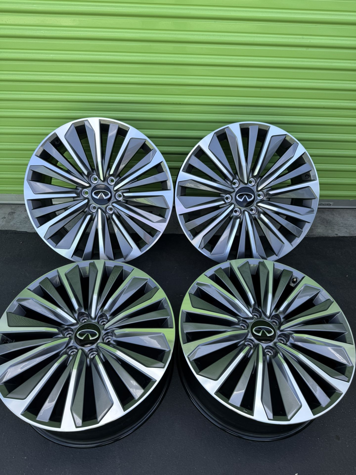 22" Infiniti QX80 QX56 Nissan Titan Armada OEM wheels rims 2025 NEW